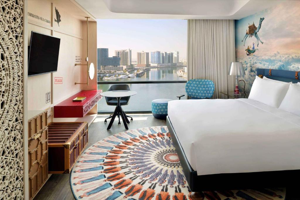 فندق إنديجو دبي داون تاون غرفة نوم